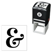 Chic Ampersand And Sign