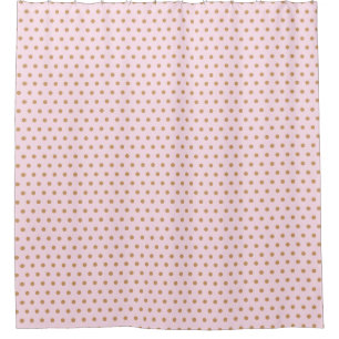 Chic and Glam Pink and Gold Colour Polka Dots