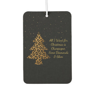 Chic and Glamorous Christmas Design Air Freshener