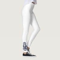 Chic and Simple Anchor Leggings