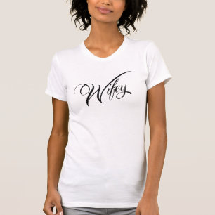 Chic and Whimsical Beautiful Wifey Shirt Design
