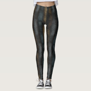 Chic Animal Print Couple Gift  Exercise Leggings