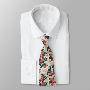 Chic Anniversary Gifts Victorian Floral Tie