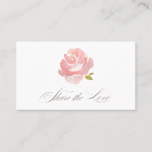 Chic Aquarelle rose rose pâle Référence