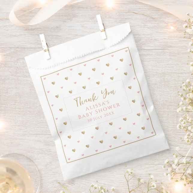 Chic Baby Shower Favour Bag (Clipped)