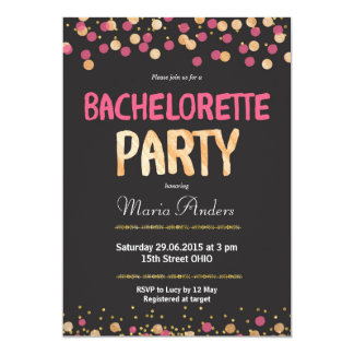 bachelorette party invite