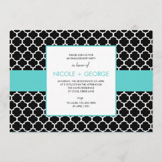 Chic Band General Party Invitation (Tiffany)