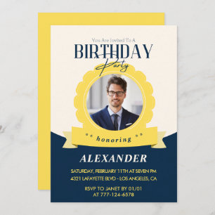 Chic birthday 49th birthday invitation Modern