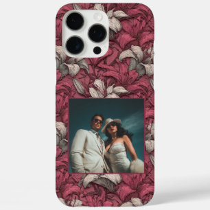 Chic Birthday Gift Lillies Flower Photo iPhone 16 Pro Max Case