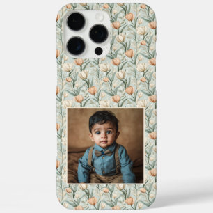 Chic Birthday Gift Tulip Flower Photo iPhone 16 Pro Max Case