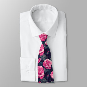 Chic Birthday Gifts For Men Rose Tie