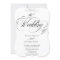 Chic black white all in one calligraphy wedding 