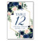 Chic Blooms | Navy Blue and Blush Pink Floral