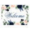Chic Blooms | Navy Blue and Blush Pink Welcome