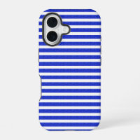 Chic Blue Geometric Phone Case