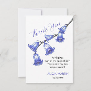 Chic Bluebell Flower Merci
