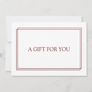 Chic Blush Gift Certificate