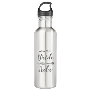 Chic Boho Bride Tribe Personalized      710 Ml Water Bottle