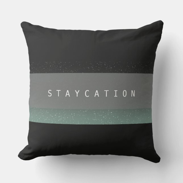 Chic Bold Staycation Coussin de décoration extérie (Recto)