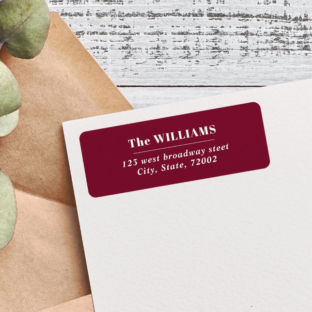 CHIC BOURGOGNE Élégance moderne audacieuse nom de  (Créateur téléchargé)