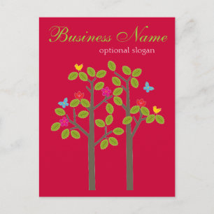 Chic Boutique Red Post Card