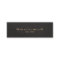 Chic Boutique Stylish Designer Faux Black Linen