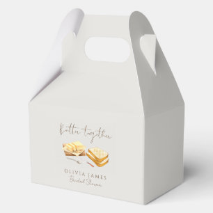 Chic Bread and Butter bridal shower Favor Box