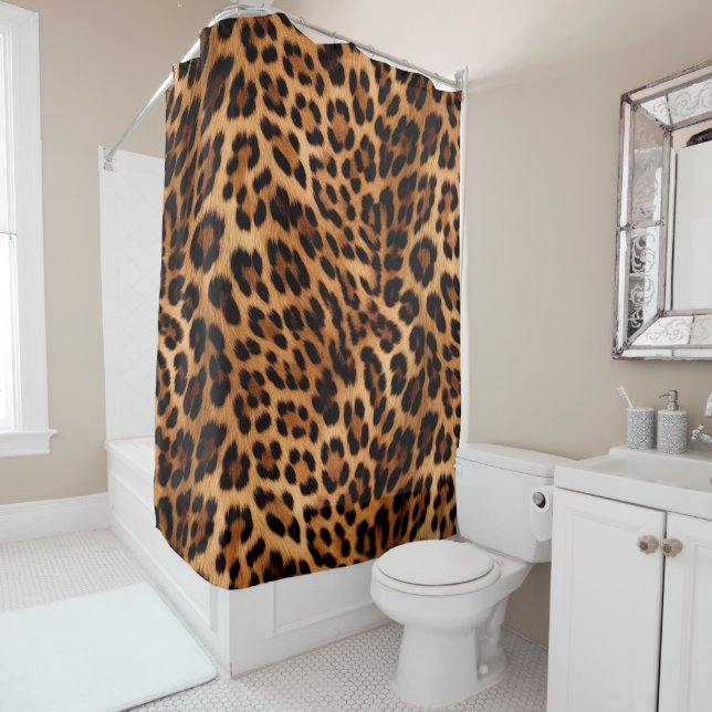 Chic Brown Leopard Print  (In Situ)