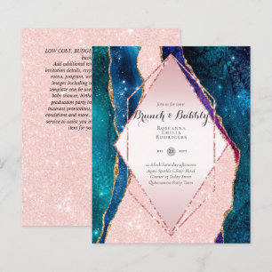 CHIC BUDGET BRUNCH and BUBBLY AGATE GLITTER Inv