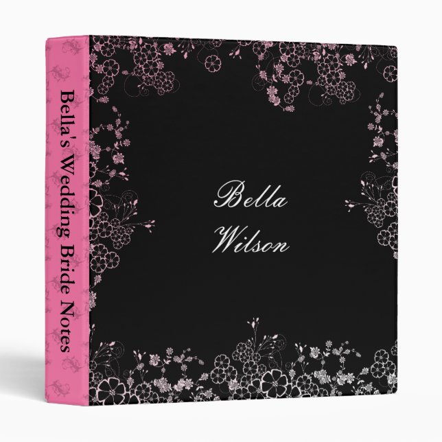 chic  Business Binder (Front/Spine)