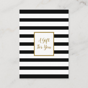 Chic Business Holiday Gold Script Gift Certificate