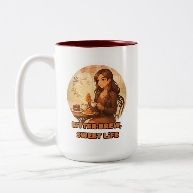 chic café tasse café (Gauche)