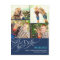 Chic Calligraphy Save The Date Postcard - Navy