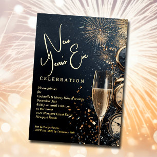 Chic Champagne Time New Year's Eve