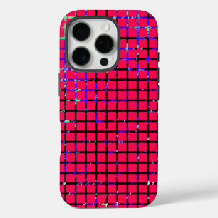 Chic Chequered Pattern Design iPhone 16 Pro Case