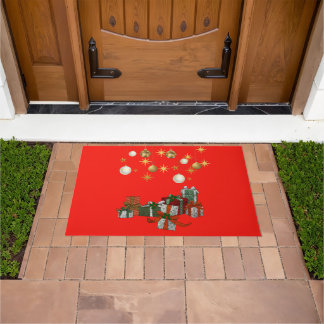 Chic Christmas Doormat