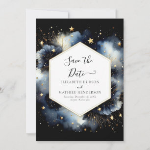 Chic Classic Celestial Wedding Save The Date