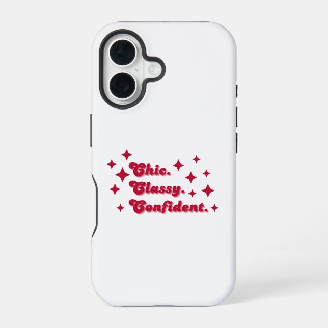 📌 Chic Classy Confident Aesthetic Phone Case - El (Back)