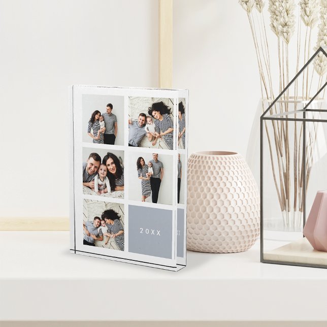 Chic Collage | Year Keepsake Photo Block (Creator Uploaded)