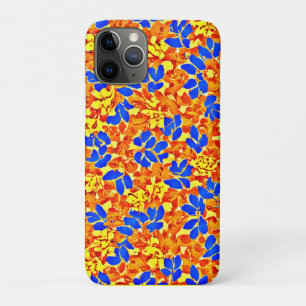 Chic Colour Burst Foliage Pattern iPhone 11 Pro Case