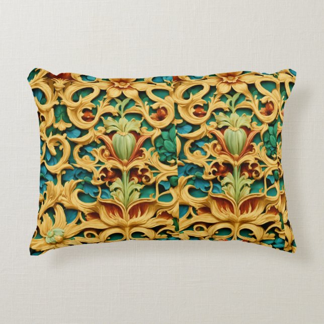 "Chic Comfort Throw Pillow: Stylish and Cozy Home  Accent Pillow (Front)