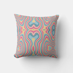 Chic Contemporary Abstract Throw Pillow