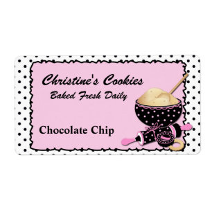 Chic Cookie Label