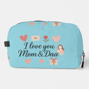 Chic Cosmetic & Toiletry Bag – Stylish Travel Gif