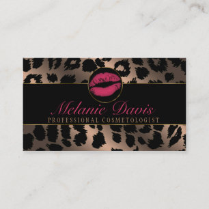Chic Cosmetology Business Card