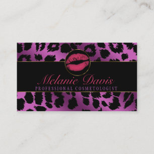 Chic Cosmetology Business Card