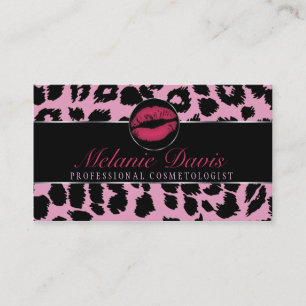 Chic Cosmetology Business Card