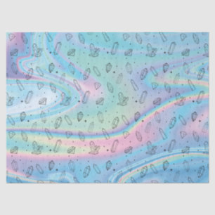 Chic Crystal Holographic Patterned Magical Tissue Tissue Paper