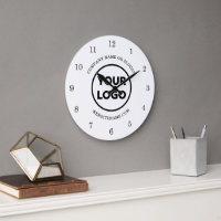 Chic Custom Business Logo and Text on White