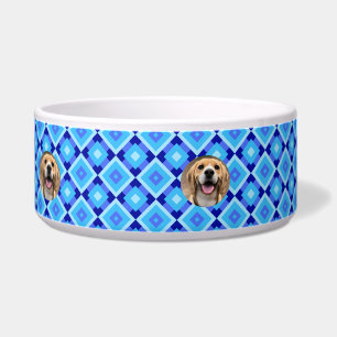 Chic Custom Name Dog Mum Monogrammed Dog Food